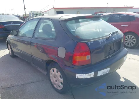 1998 Honda Civic Dx z USA, uszkodzony, nr VIN 2HGEJ6448WH104227